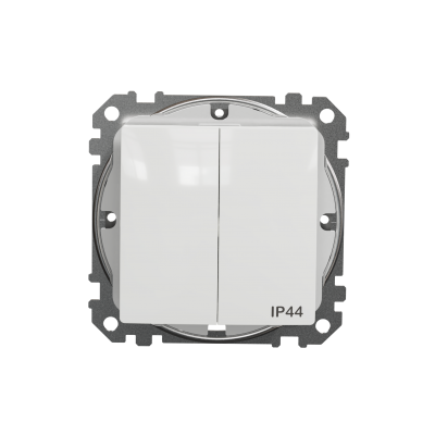 Sedna Design & Elements łącznik podwójny świecznikowy IP44 biały SDD211105 SCHNEIDER (SDD211105)